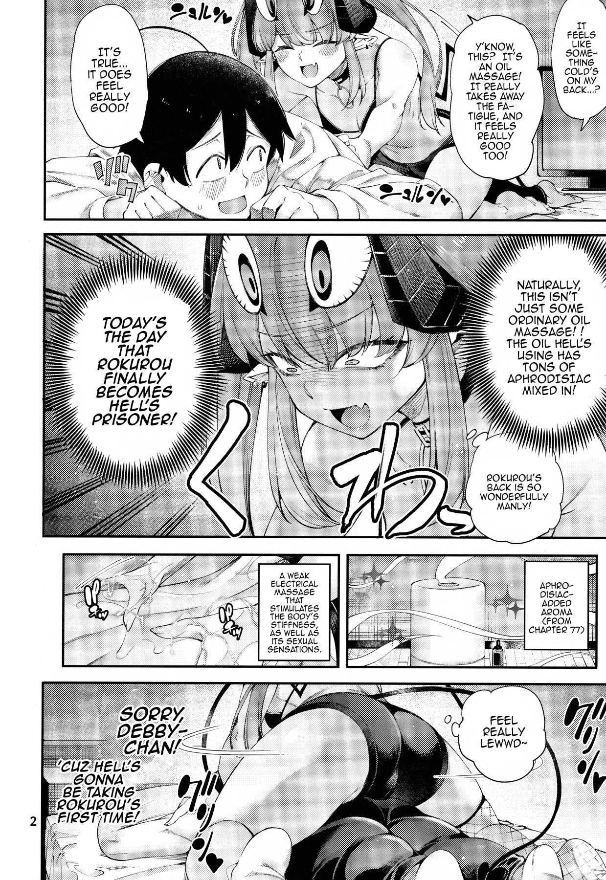 Hentai Manga Comic-Gome Debby - Hellmes Edition-Read-3